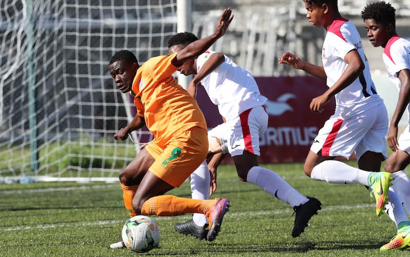 Football - 2017 Cosafa Under 17 Champs - 3rd Place - Malawi v South Africa - Port Louis - Mauritius