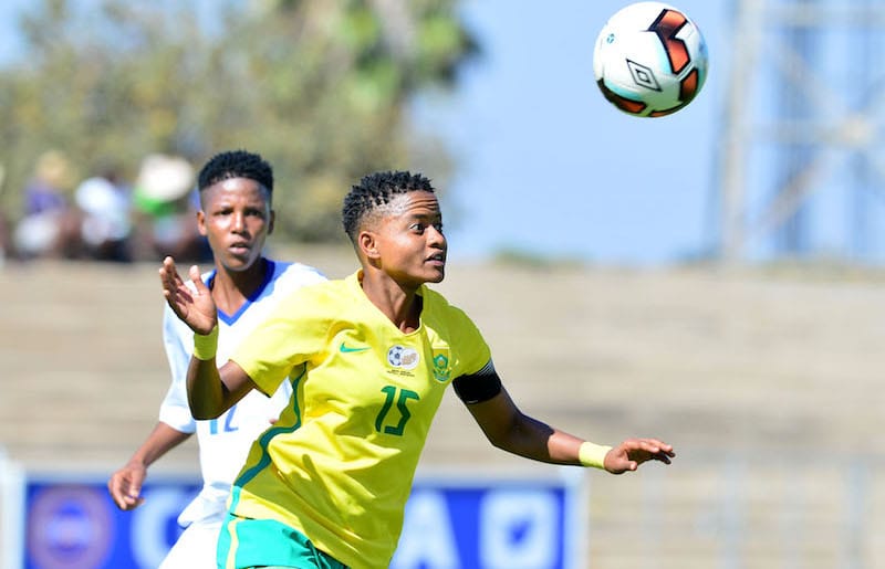 Football - 2017 COSAFA Women's Championship - South Africa v Lesotho - Luveve Stadium - Bulawayo